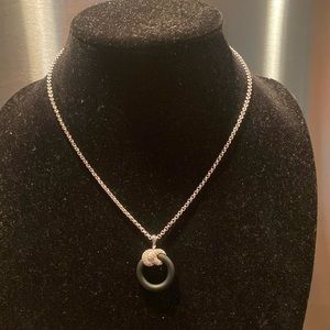 16 inch women’s sterling, silver necklace